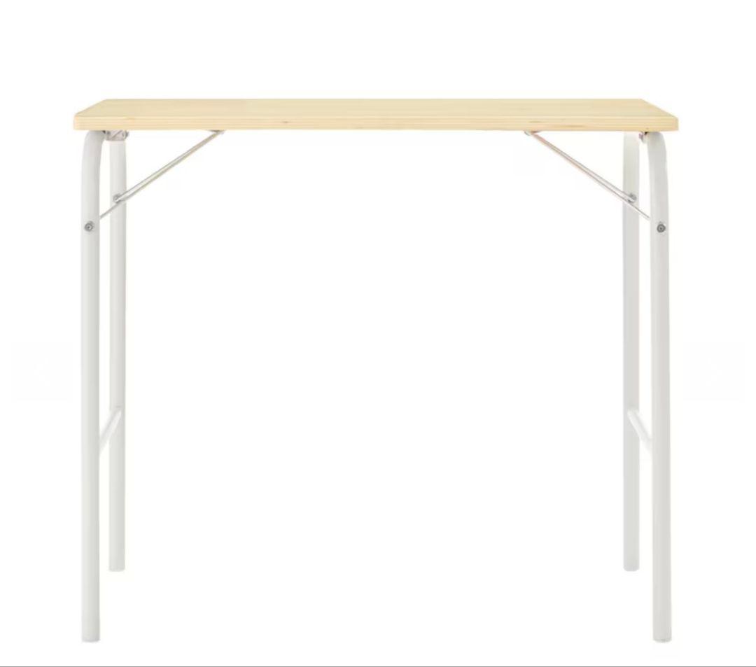 【現地引取OK】MUJI 折りたたみ式テーブルと椅子セット