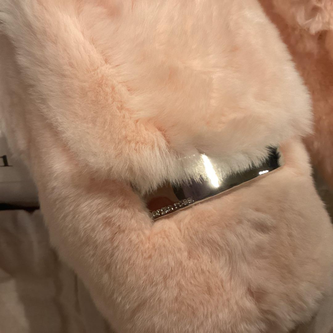 新品未使用セロジオロッシ　Sergio Rossi ファー素材 靴　 38.5