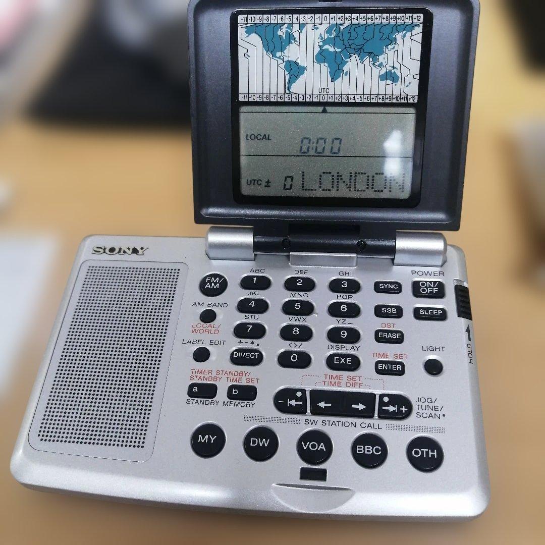 【ほぼ新品】SONY ICF-SW07 ラジオ