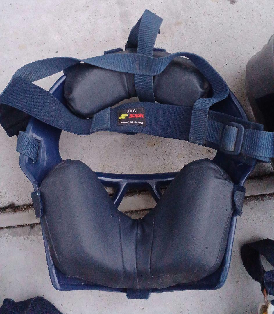 野球　キャッチャー防具　袋付き