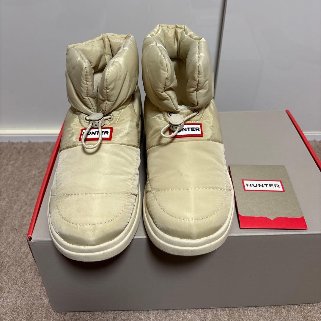 HUNTER レディース イン/アウト パファー ブーティ　UK6