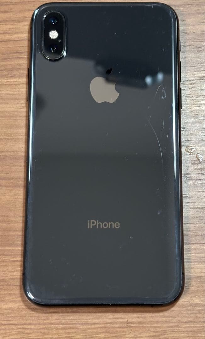 Apple iPhone XS スペースグレー 本体 64GB SIM フリー