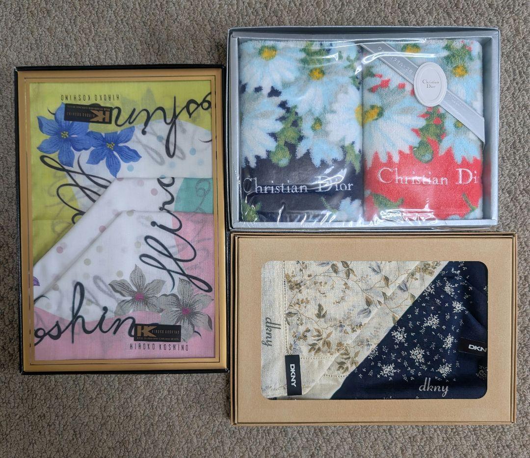 ブランドタオル&ハンカチセット19点