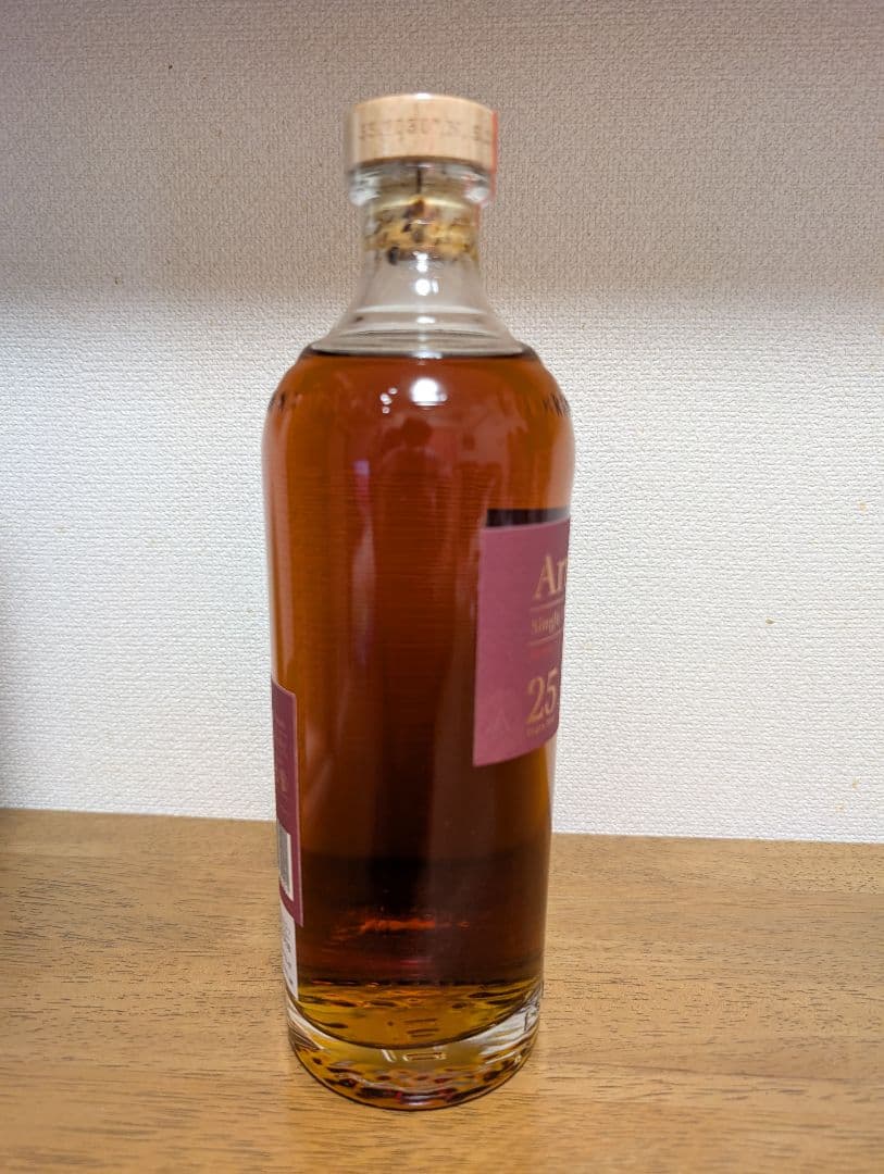 Arran 25年 シングルモルトスコッチウイスキー 700ml