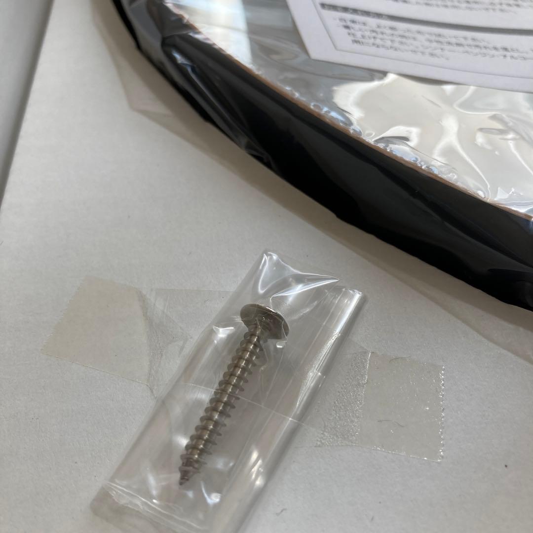 テオリ　新品未使用　壁掛け鏡　ミラー　黒墨