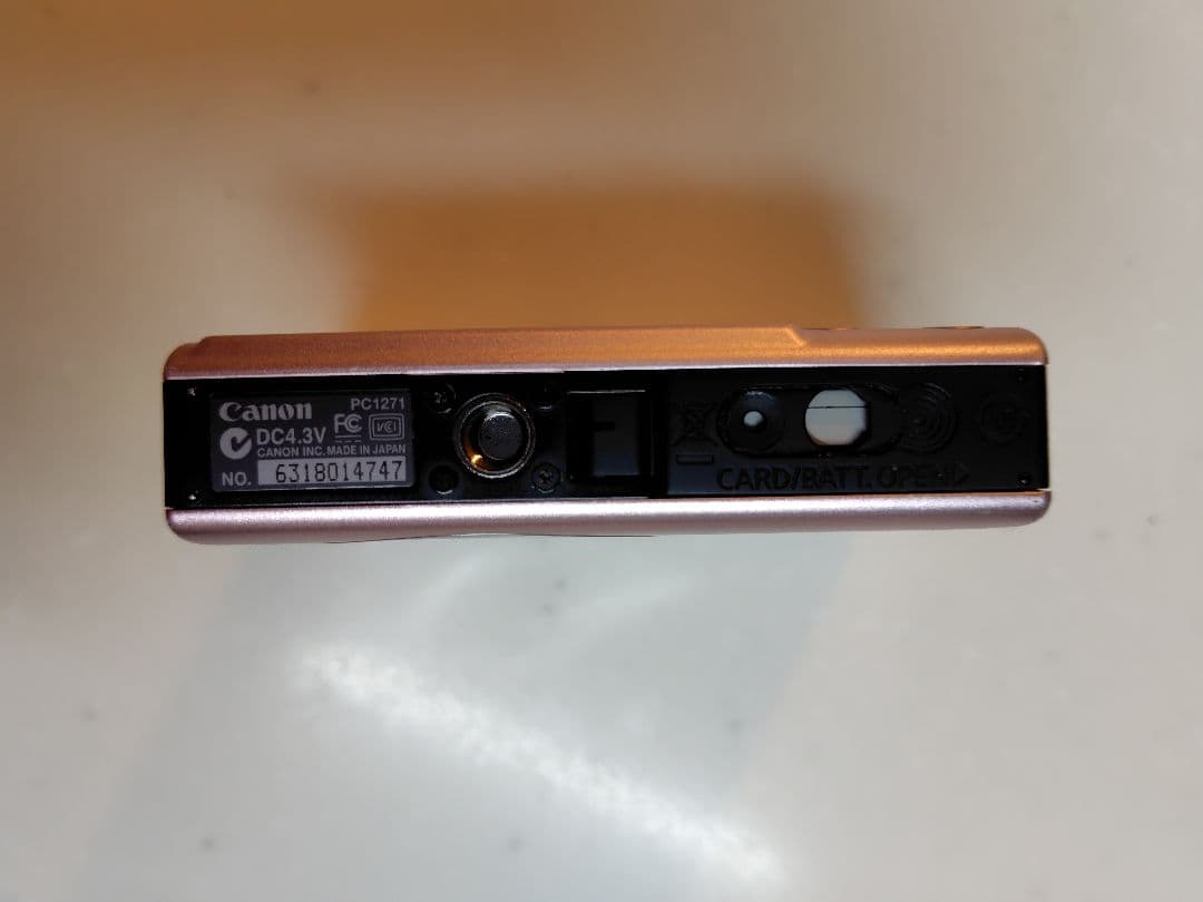 Canon デジタルカメラ IXY 20IS ピンク 【ジャンク】