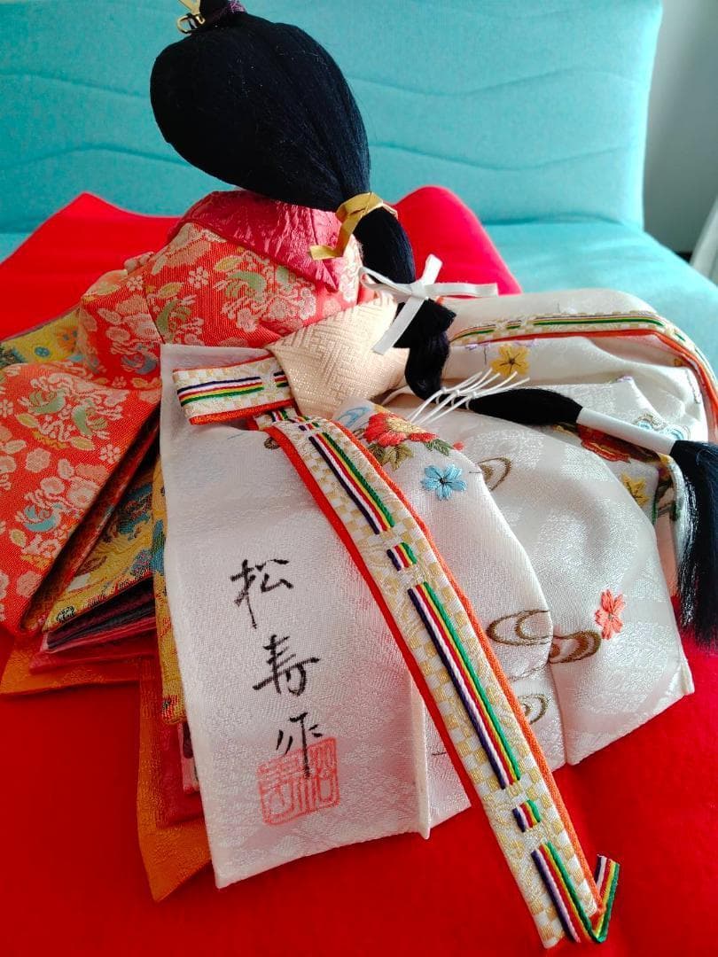 美品　雛人形３段松寿作　大阪松屋町久宝堂　<チャミチャミ様用>