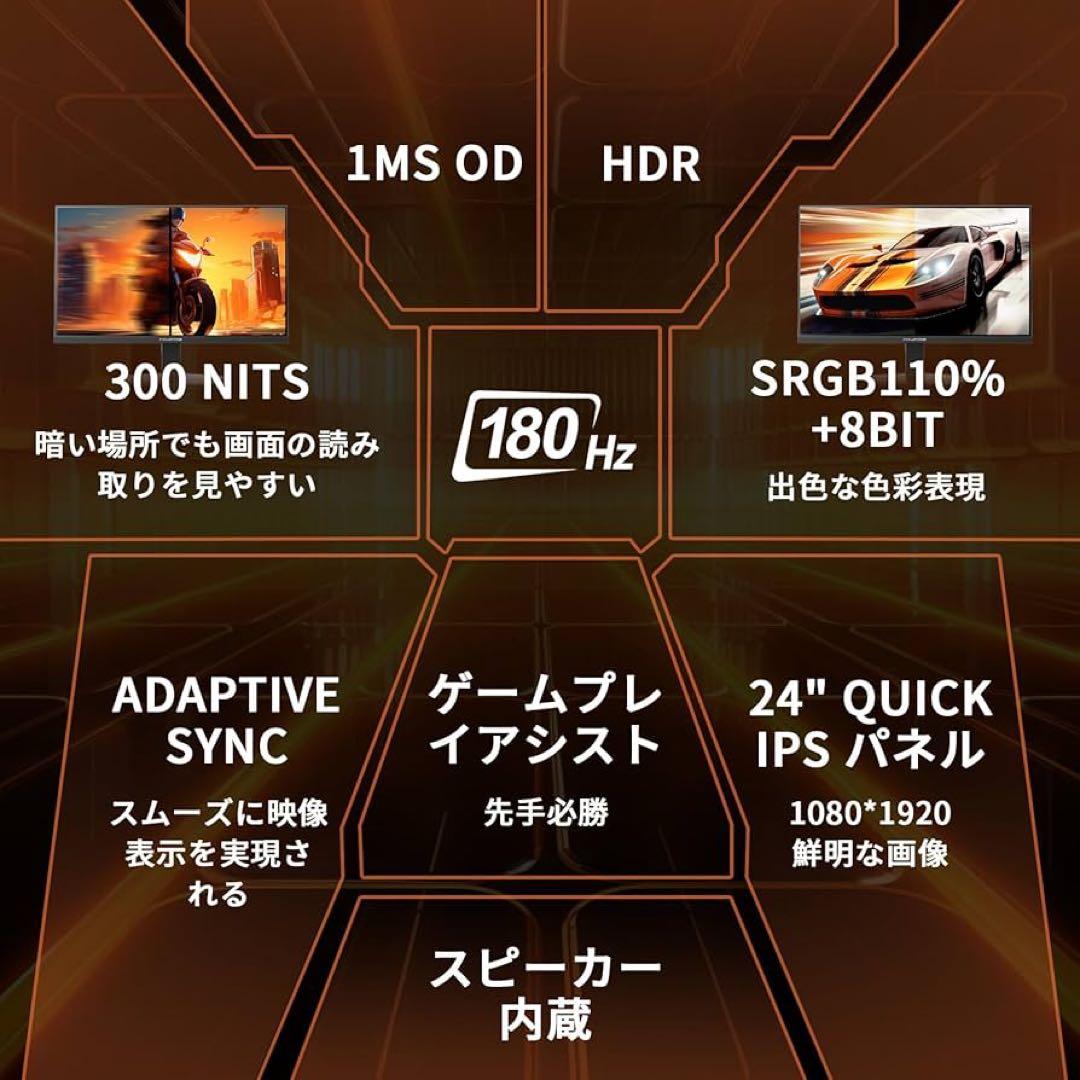 MINIFIRE モニター 180hz