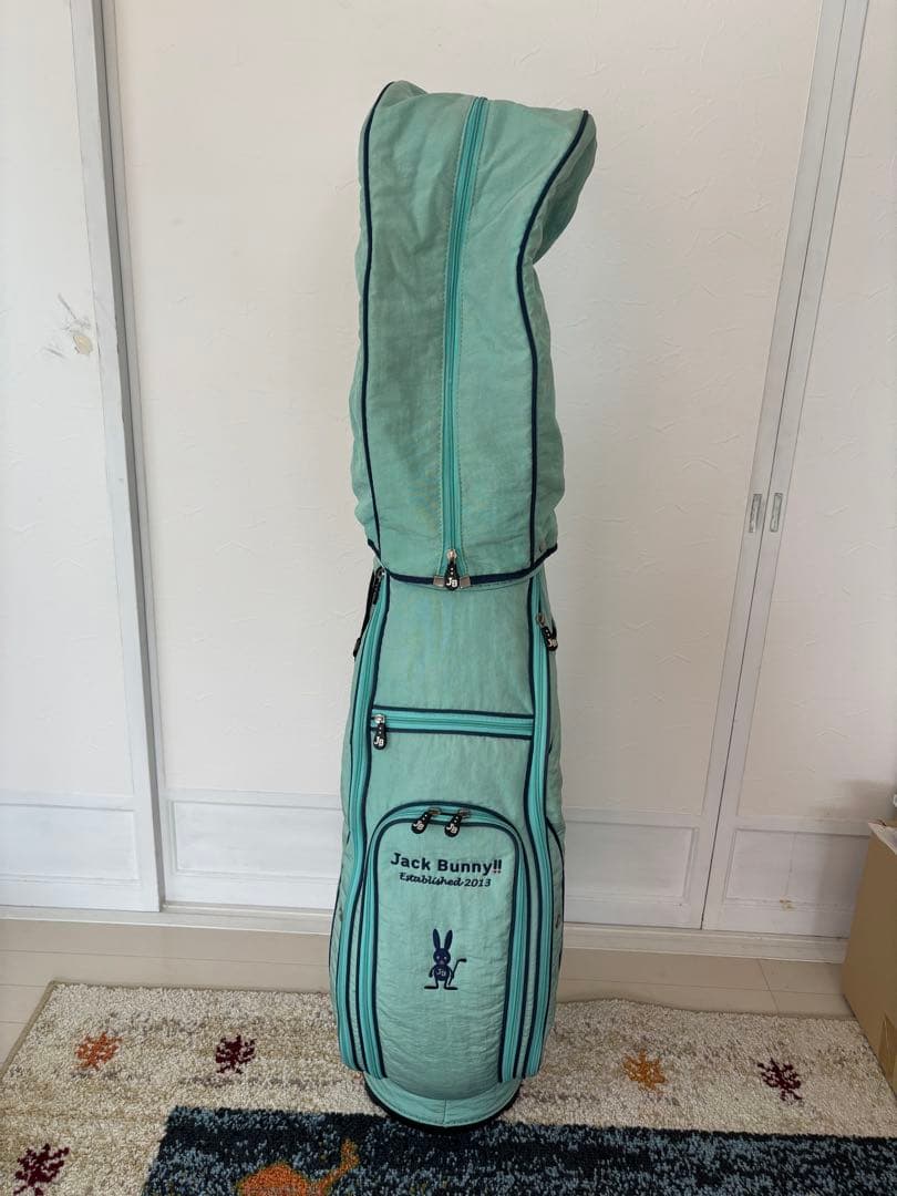 Jack Bunny!! キャディバッグ ミントグリーン