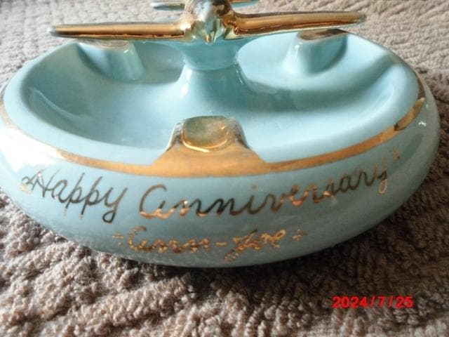 □□　50'~60'/飛行機のビンテージ灰皿　□□