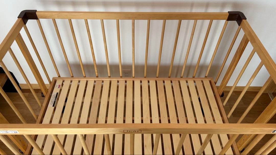 farska☆木製ファルスカ 添い寝ベビーベッド◆ベッドサイドベッド03