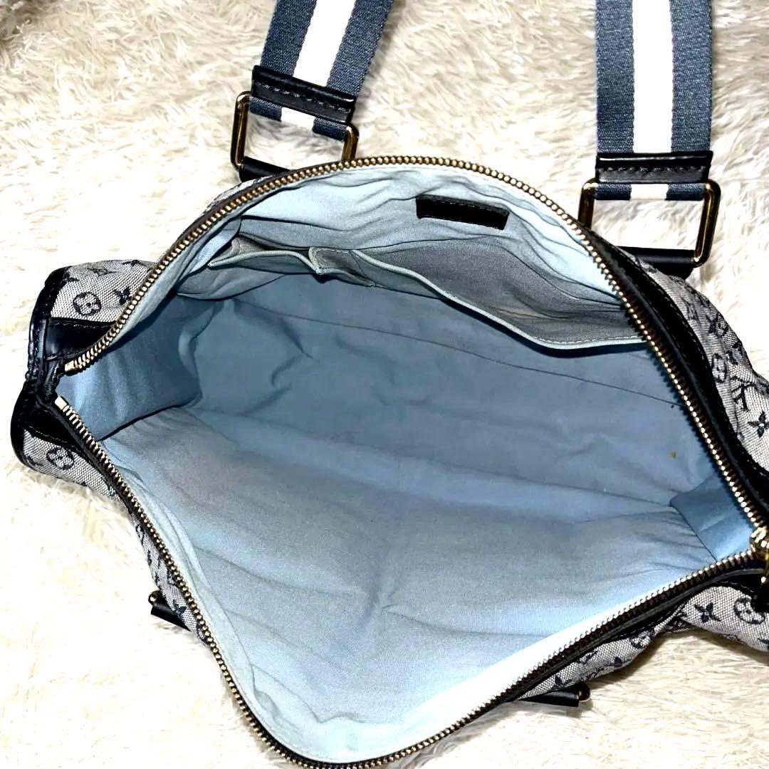 極美品　 ルイヴィトン サックマリーケイト M42341 モノグラム ネイビー