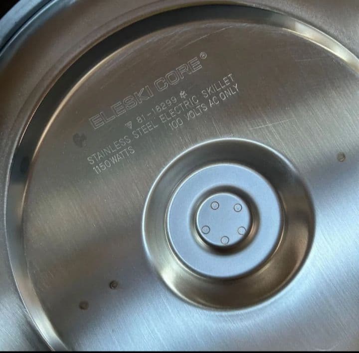 エレスキーコア電気鍋　電気フライパン　電気スキレット未使用保管品
