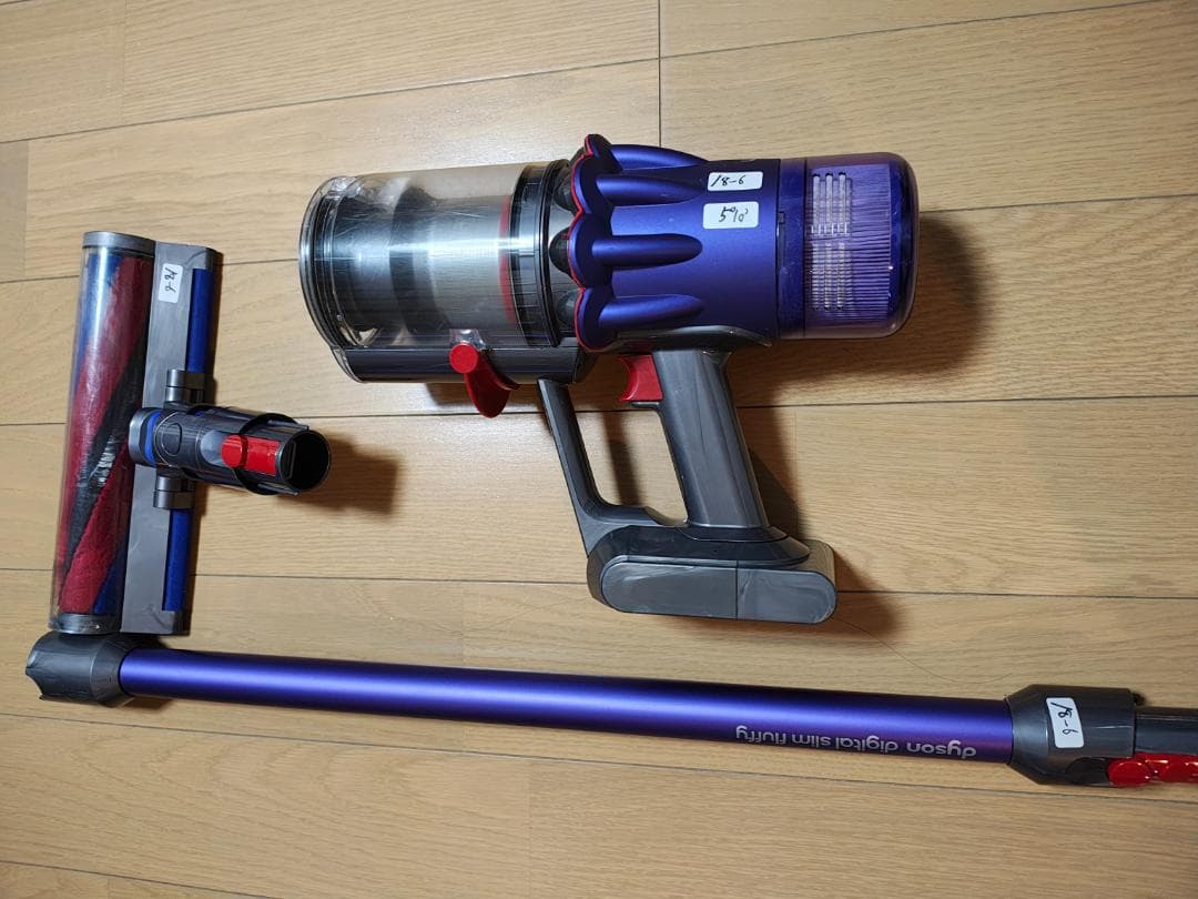 ダイソン★digital slim★SV18★バッテリー新品と同等★6