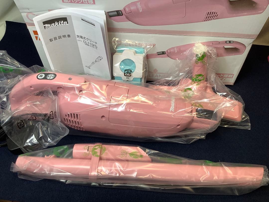 makita 充電式クリーナ CL115FDWP 紙パック10枚＋30枚 未使用