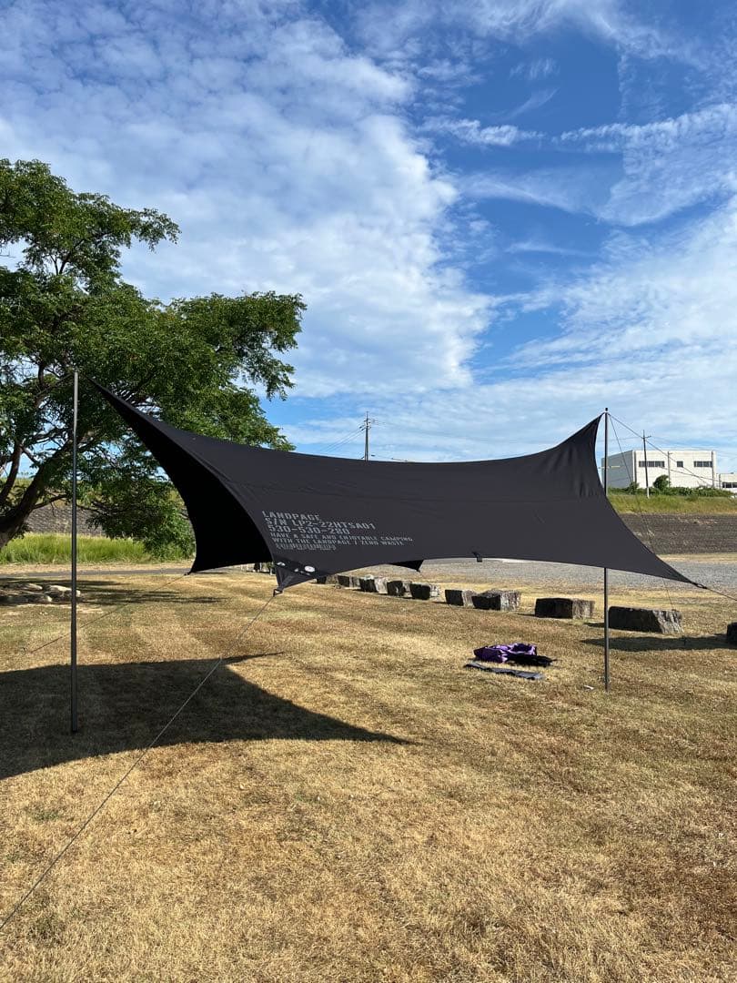 LAND PAGE（ランドページ）HEXA TARP ヘキサタープ ブラック