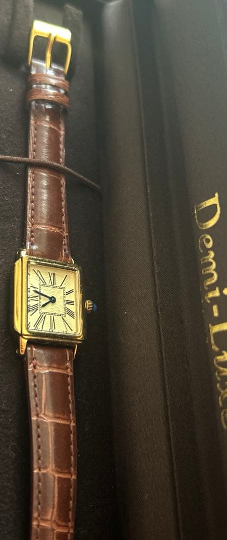 ビームススクエアフェイス 時計 中古品