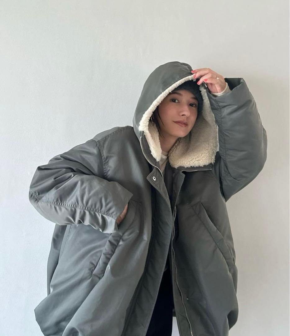 【T】CLANE クラネ BALLOON DESIGN HOODED