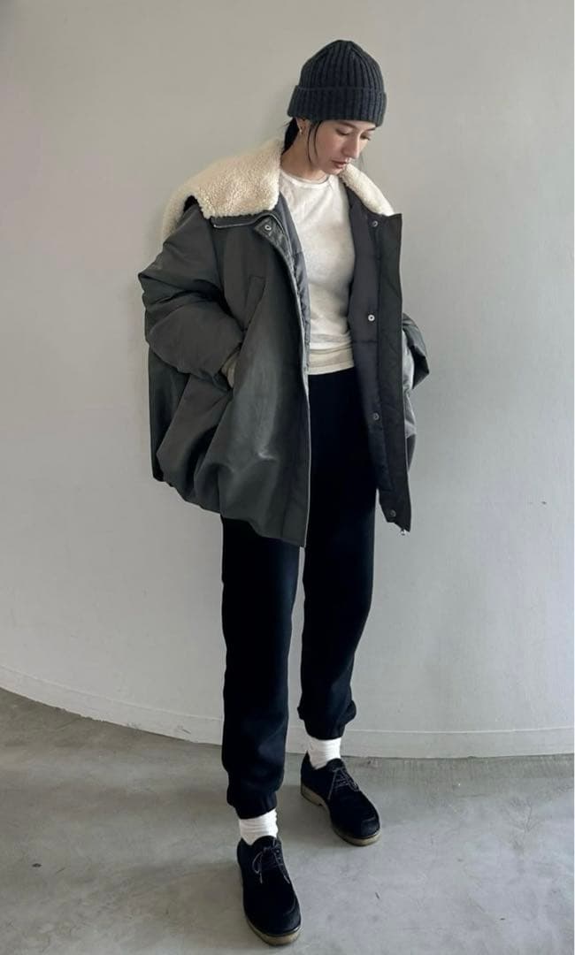 【T】CLANE クラネ BALLOON DESIGN HOODED