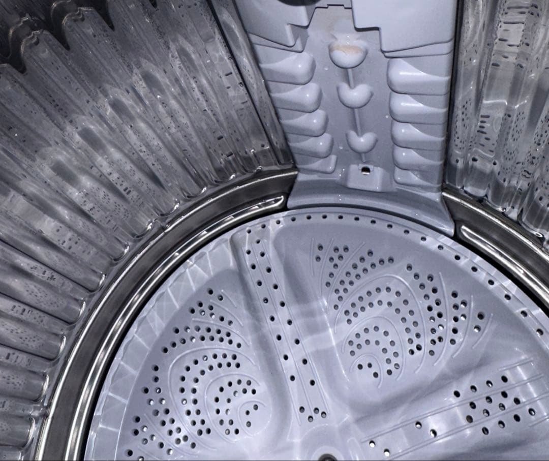 【SHARP】2021年製 縦型洗濯機 ホワイト（ES-T713）