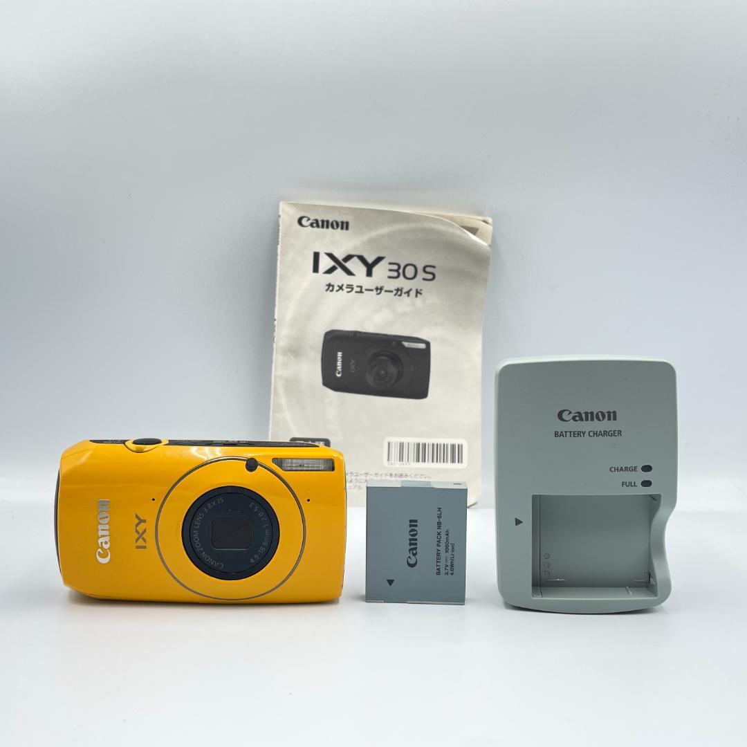 【動作品・転送特典無料あり】Canon IXY 30S Yellow