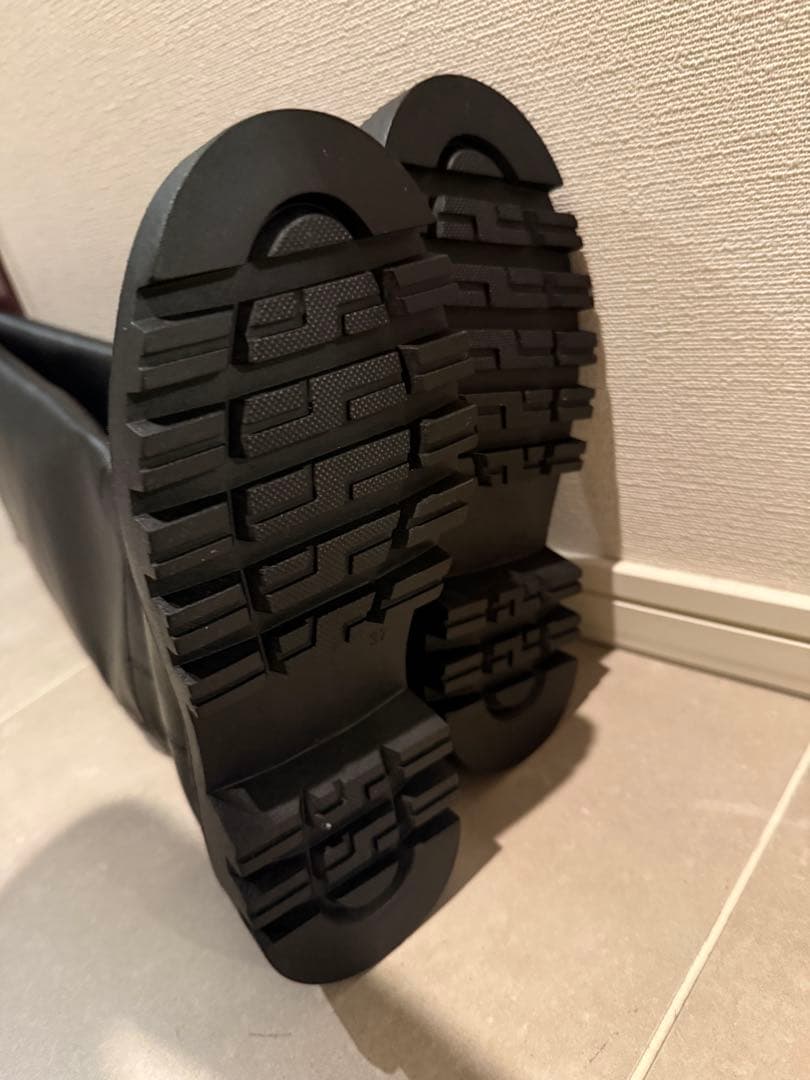 大幅お値下げ【新品】REMME 本革 レザー ニーハイブーツ 37