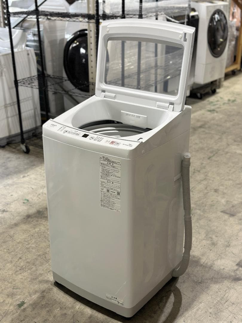 ■AQUA/アクア■全自動洗濯機 7.0kg AQW-S7P-W 2024年製