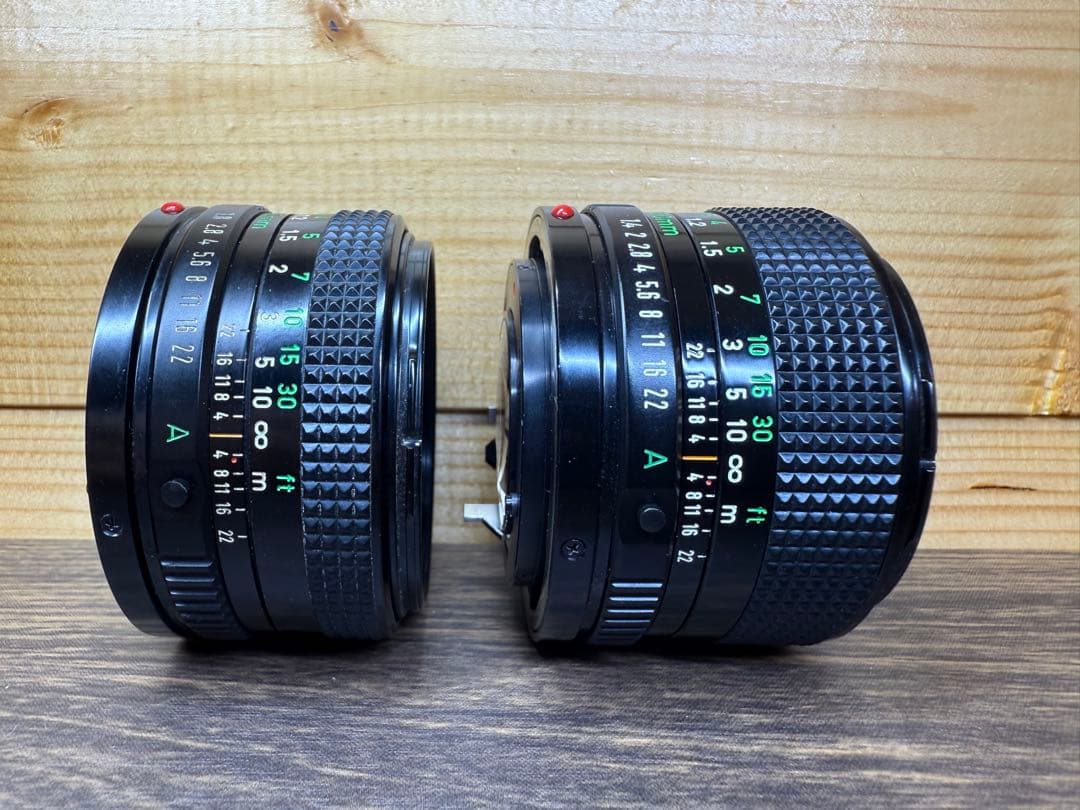 フィルムカメラ Canon AE-1 Program NEW FD 50mm f1.4 f1.8