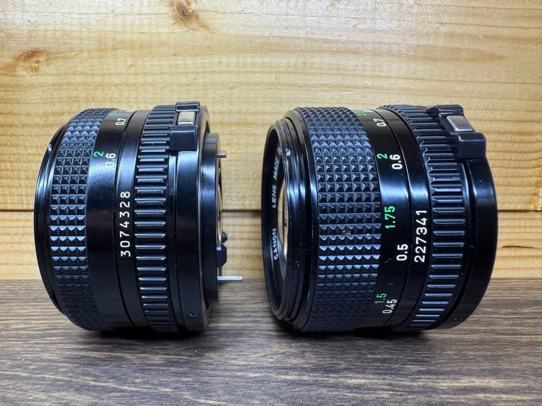 フィルムカメラ Canon AE-1 Program NEW FD 50mm f1.4 f1.8