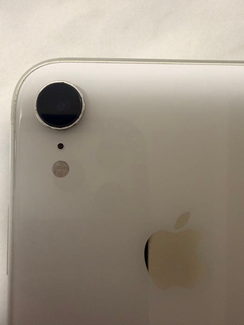 iPhone XR 128GB ホワイト SIMロックなし バッテリー86%