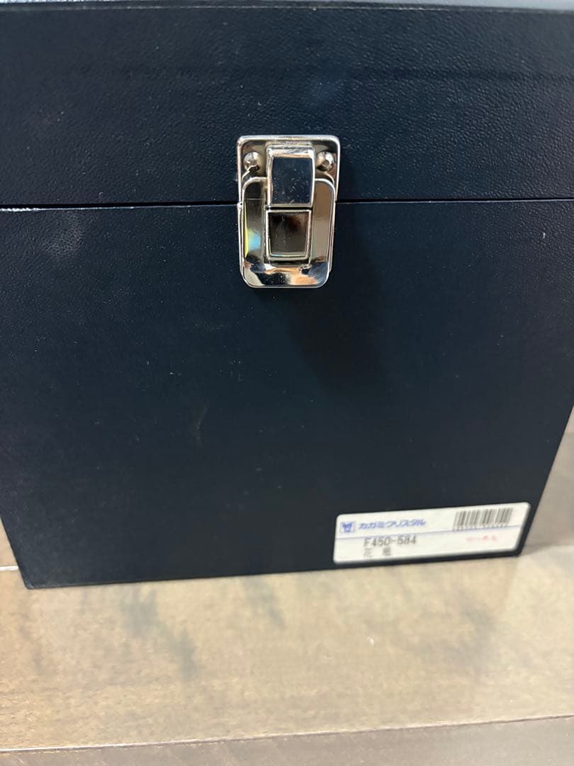 【新品未使用】KAGAMI CRYSTAL 定価77000円 花瓶