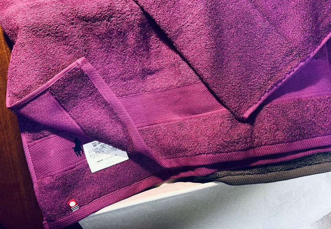 RALPH LAUREN  プレイヤー タオル　バスタオル2枚　日本製