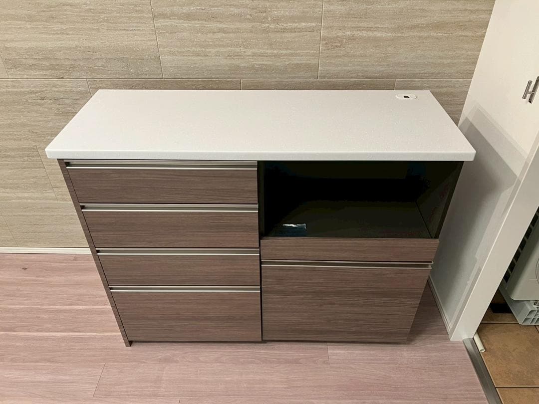 H7917☆展示品☆タカラスタンダード☆食器棚☆レンジボード☆システム収納☆