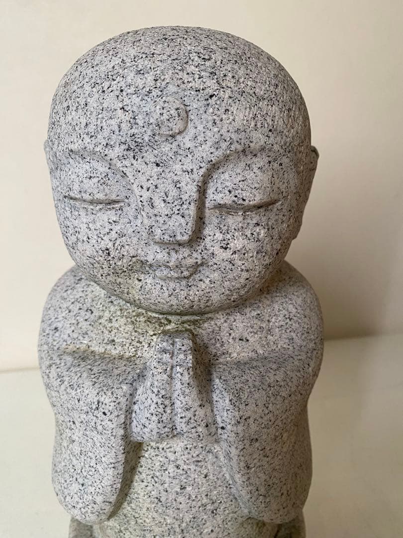 御影石　お地蔵さま　置物