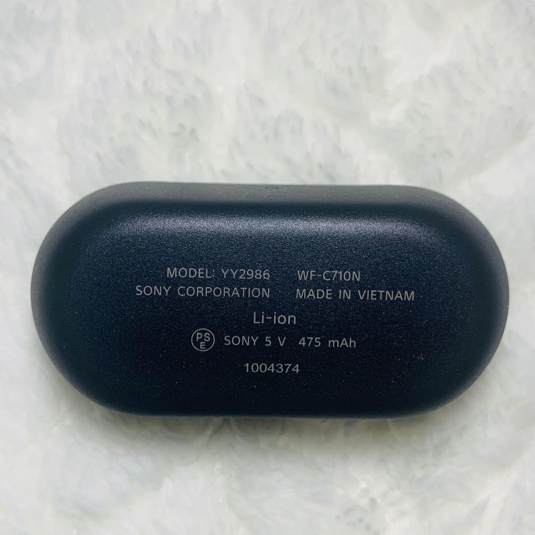 美品 SONY WF-C710N ブラック 充電ケース 1