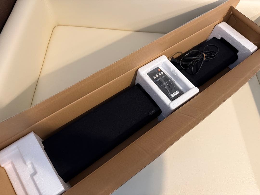 ヤマハ サウンドバー SR-B20A ブラック 美品