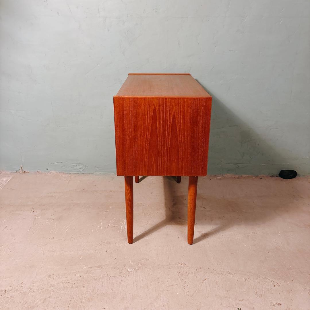 【kkw】デンマーク　チーク材　三段チェスト　北欧家具　北欧ビンテージ