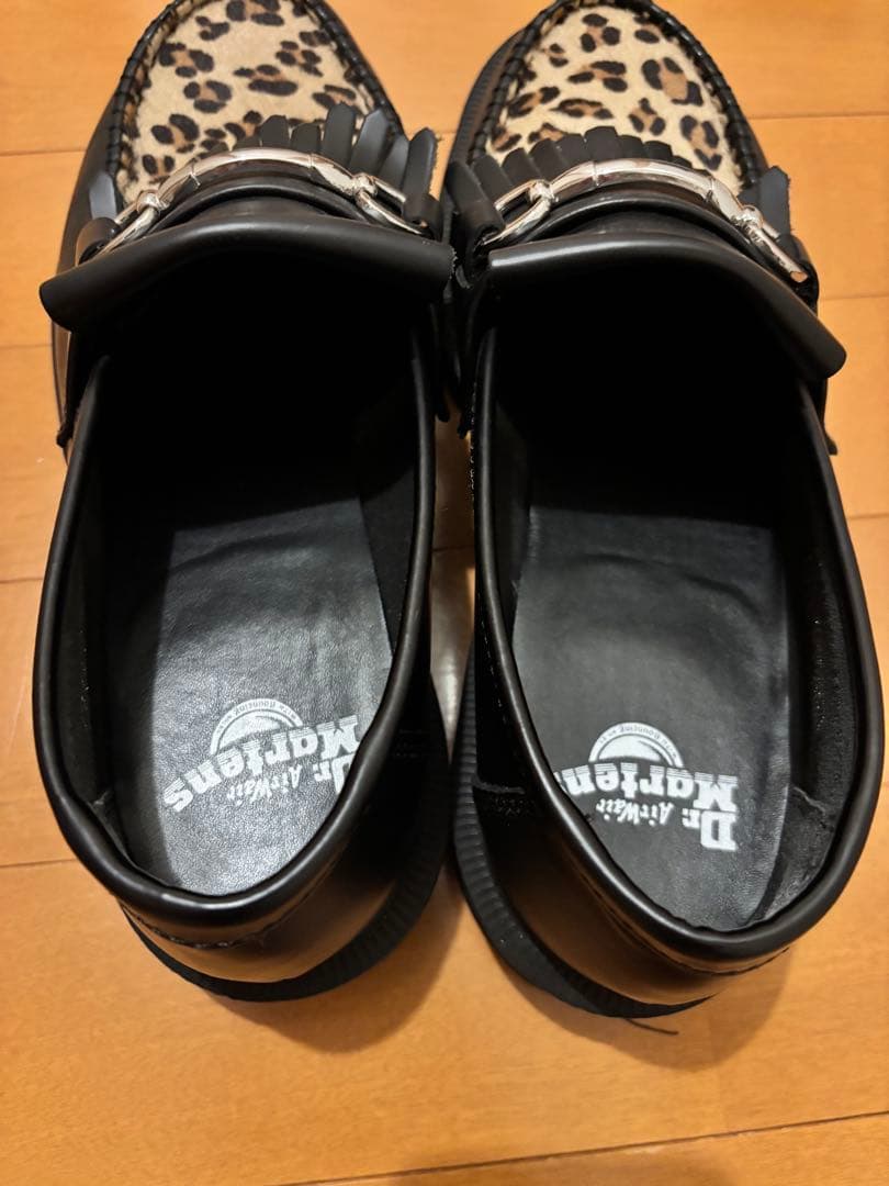 Dr. Martens レオパード柄 ローファー