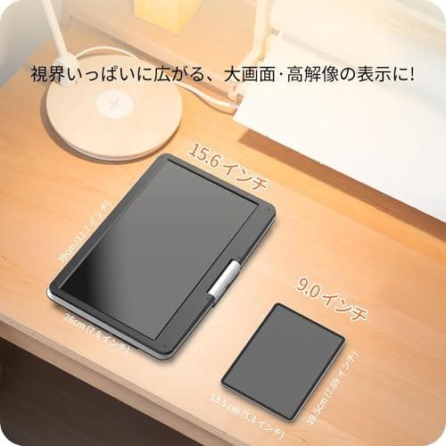 【新機種·15.6インチHD大画面】Surfola ポータブルDVDプレーヤーp