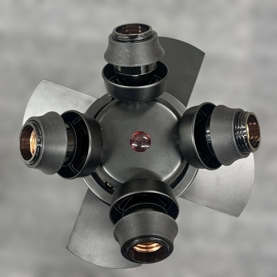 シーリングファン ブラック　JAVAlO ELF JE-CF003-BK ②