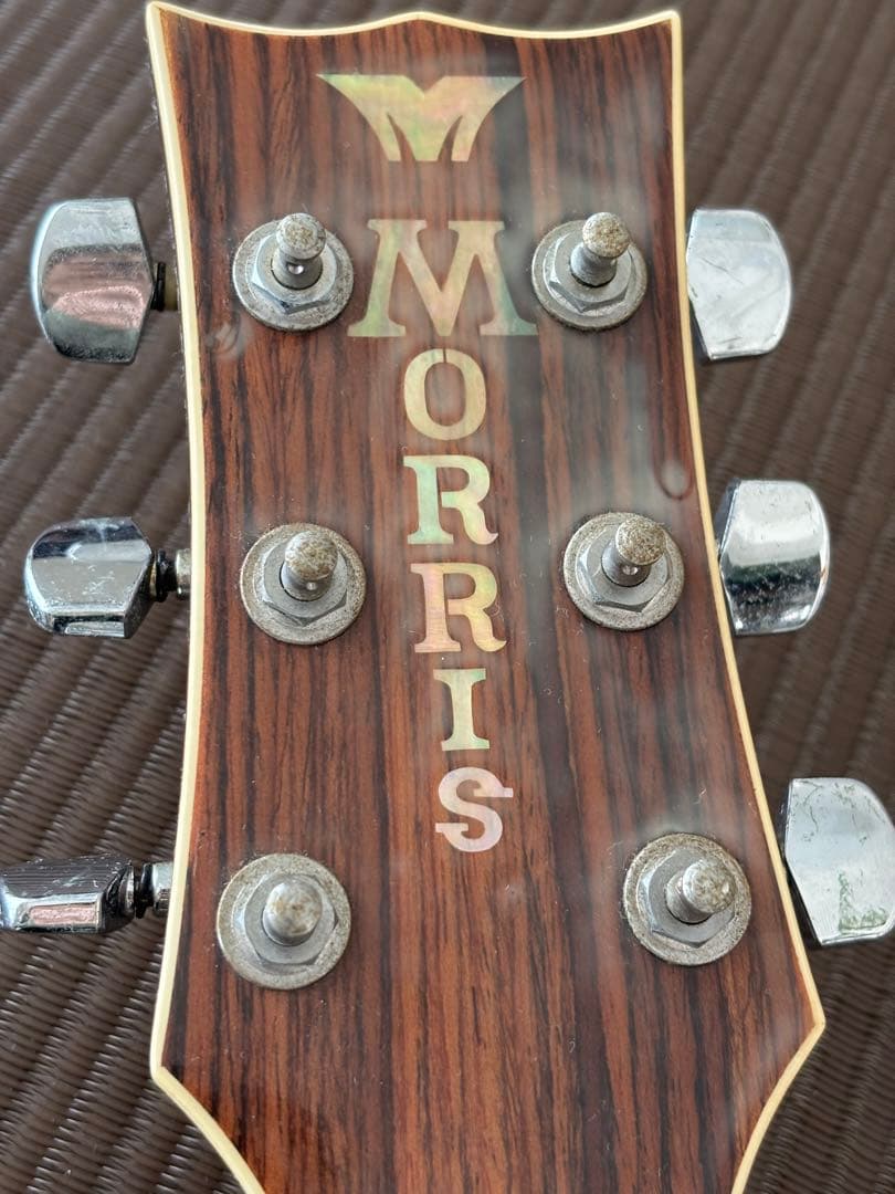 h*p様 希少　縦ロゴMorris MG-30 アコギ　90'sヴィンテージ