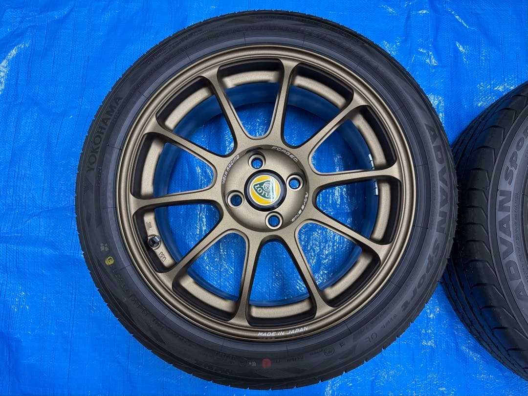 RAYS ZE40 エリーゼ・エキシージ用タイヤホイールセット