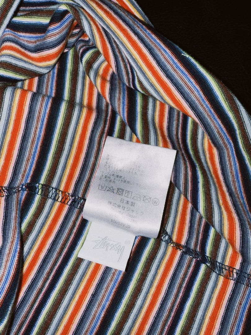 stussy マルチボーダー キャミソール タンクトップ