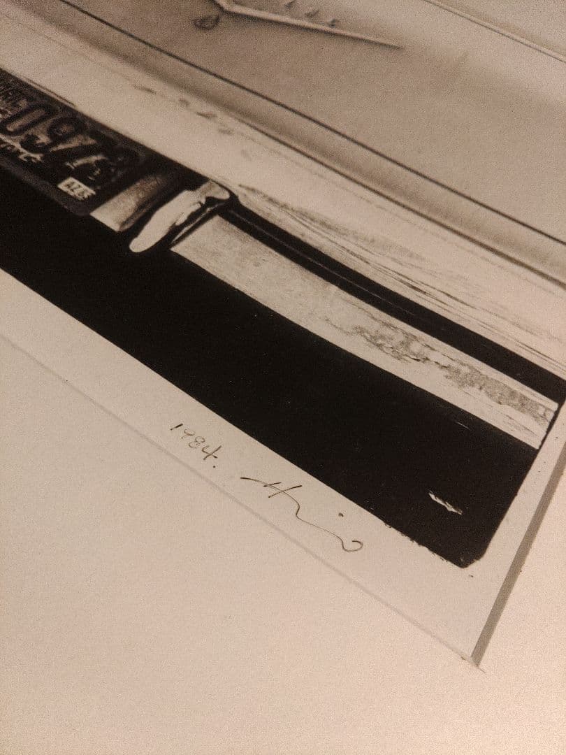 希少　キャデラック　cadillac アートポスター　写真　世界堂　1984年