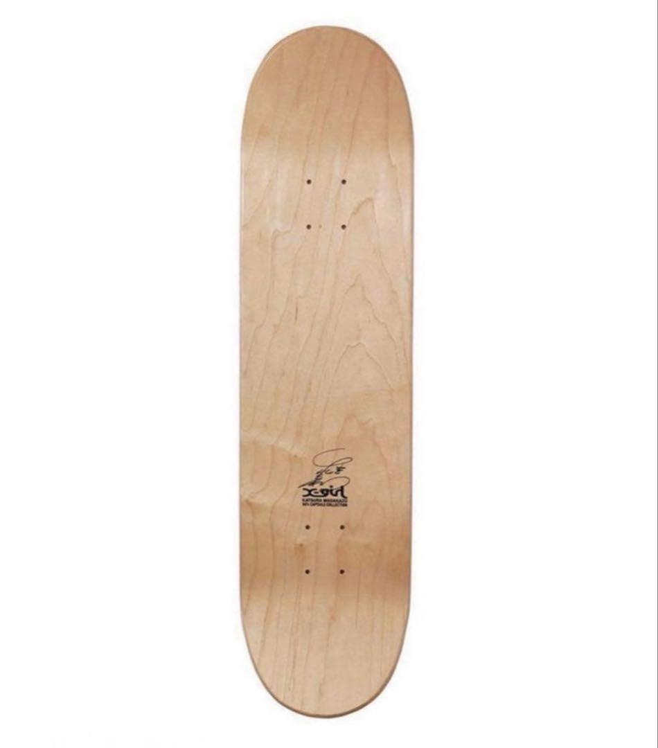 【希少】X-girl × 電影少女 桂正和 スケートボード デッキ