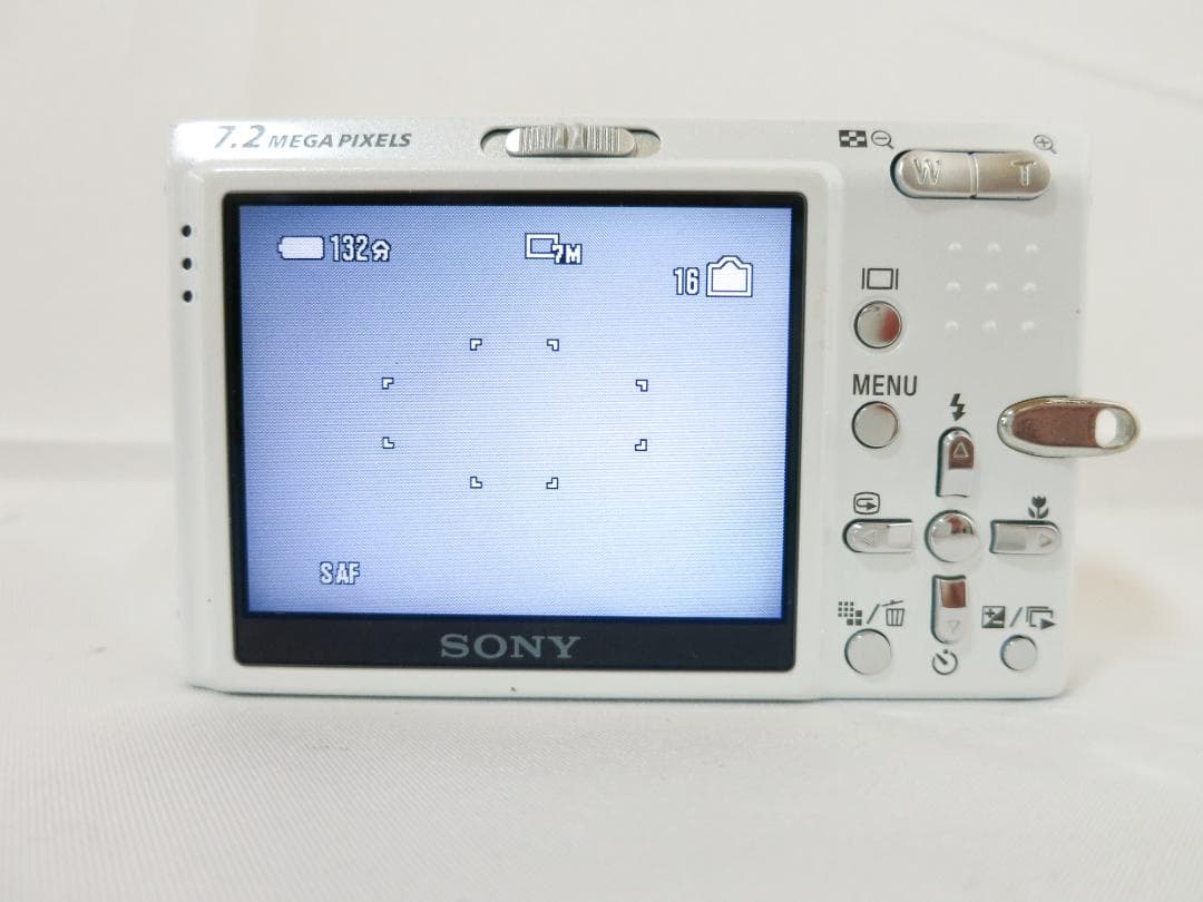 Sonyコンパクトデジタルカメラ Cyber-shot DSC-T10 ホワイト