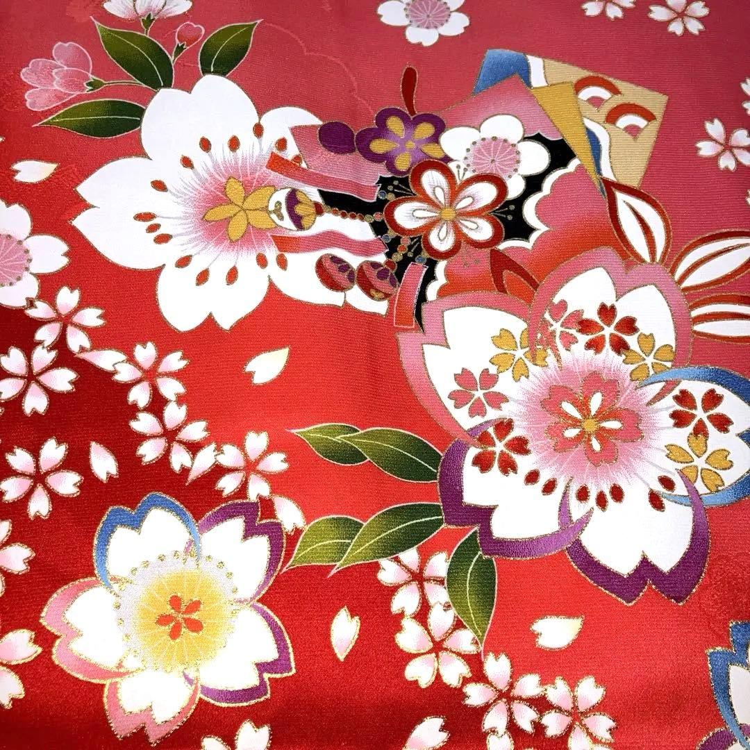 ◎mk-911　七五三　着物　襦袢　半衿　重ね衿　セット　女の子　10-16