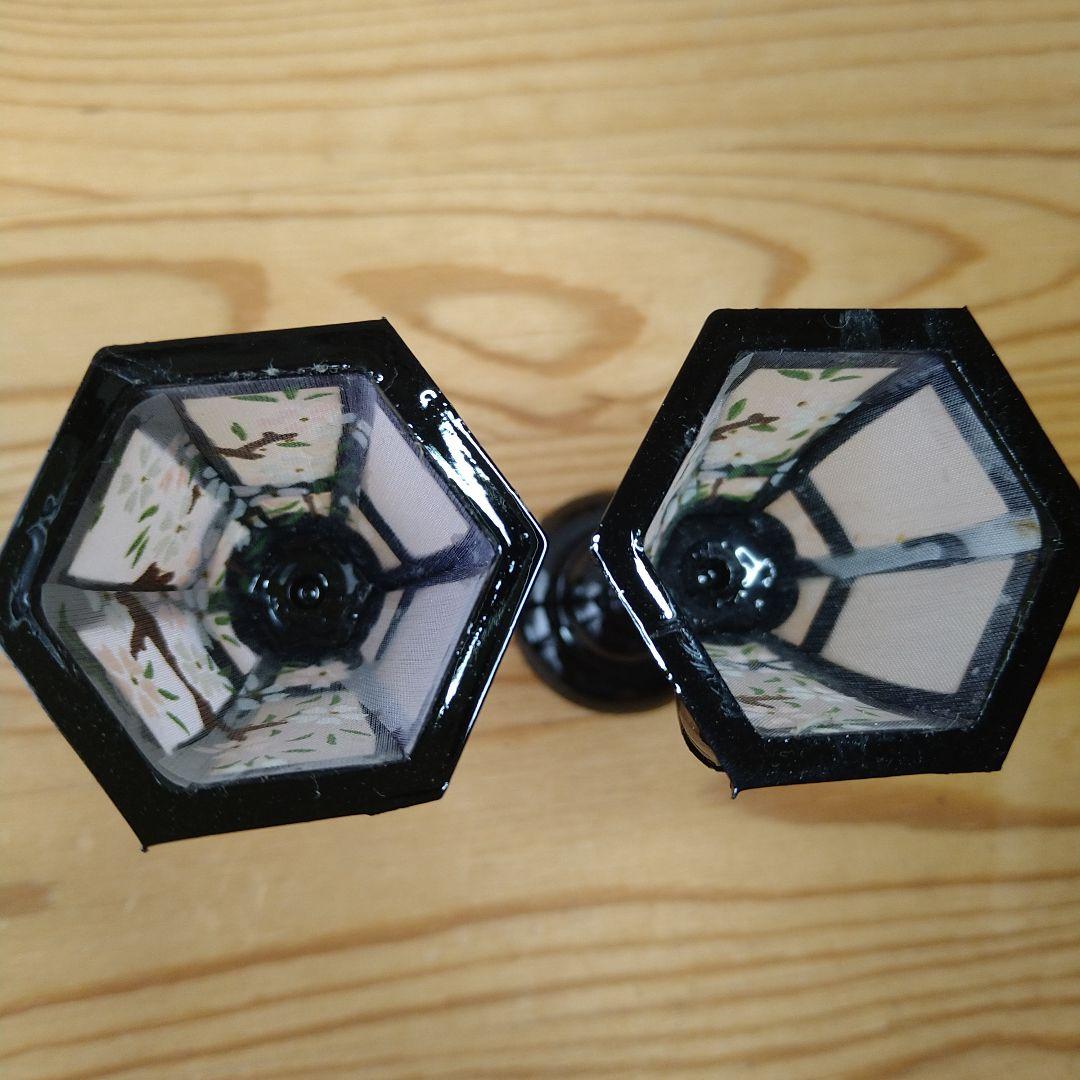 【新品未使用】お雛様 お内裏様 雛人形 ぼんぼり 木目込み人形