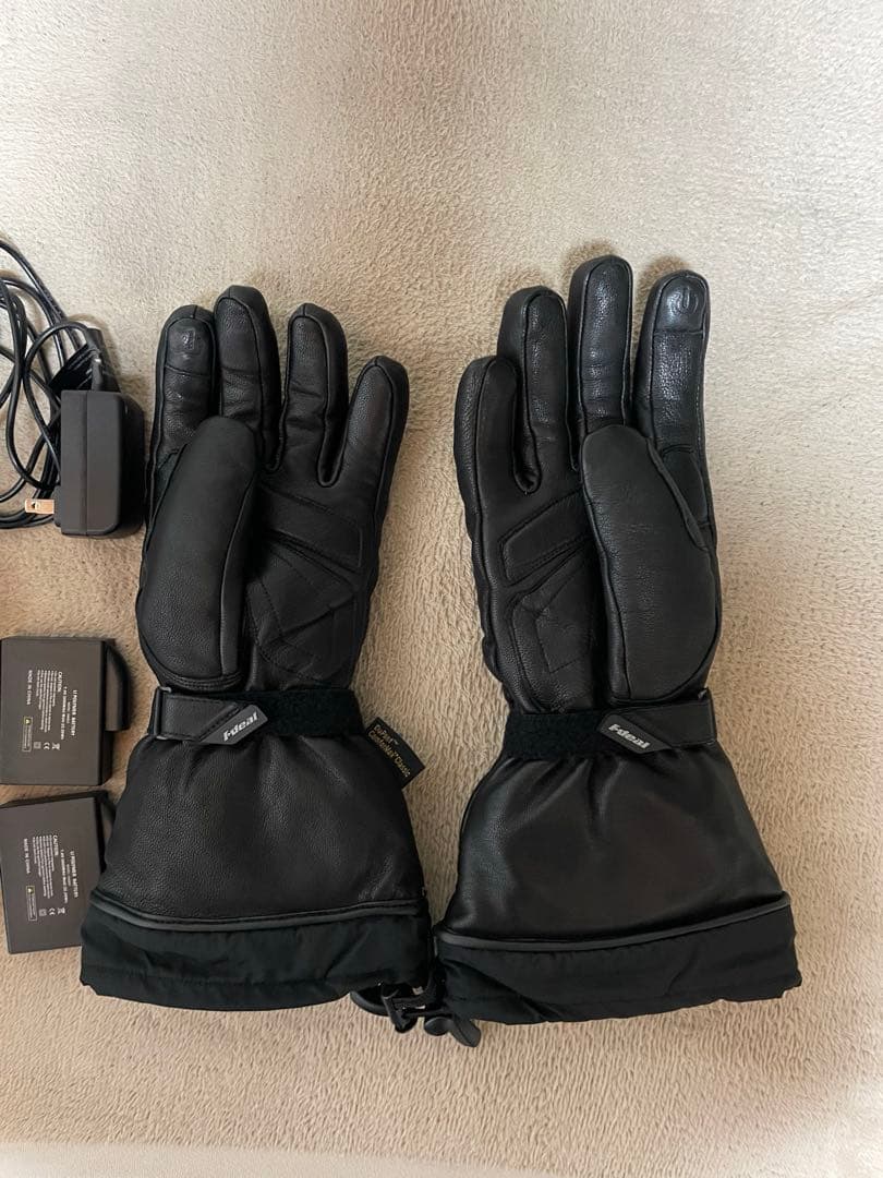 IDEALバイク用電熱レザーヒートグローブ ID-202 HEAT2