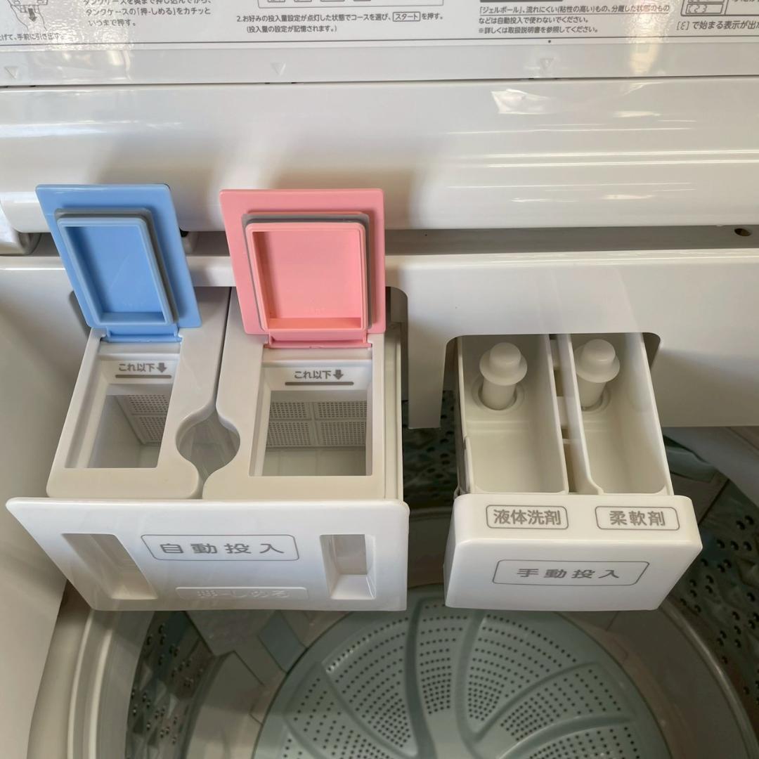 【TOSHIBA】 東芝 電気洗濯乾燥機 AW-10DPE1 A0876